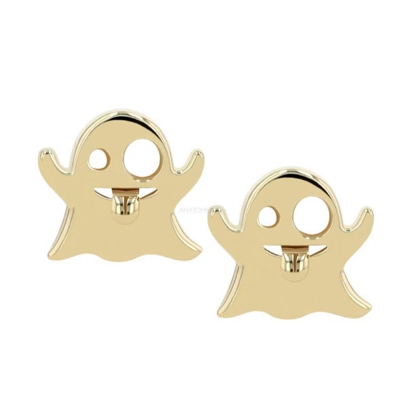 Anatometal Ghost 18k Yellow Gold Threadless End - Picture 1 of 3